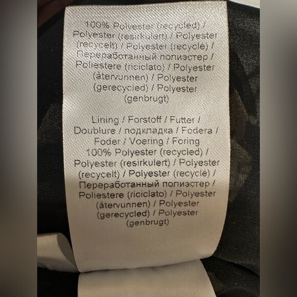 GANNI Georgette Pleated Leopard-Print Blouson Sleeve Blouse Size 34/2 US - Picture 15 of 16